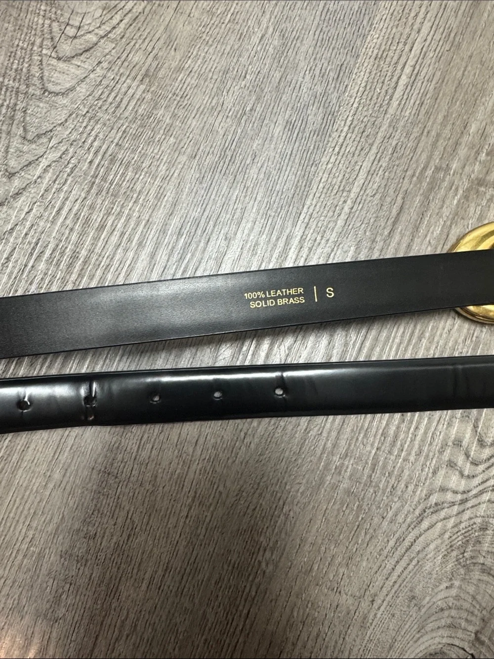 Aritzia Perennial Brass Belt - Picture 4 of 5